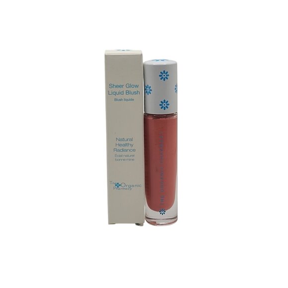 The Organic Pharmacy Sheer Glow Liquid Blush Apricot 5ml/0.17oz - Picture 1 of 6